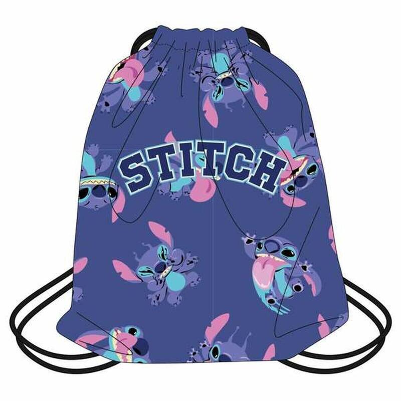 Mochila Escolar Stitch Morado