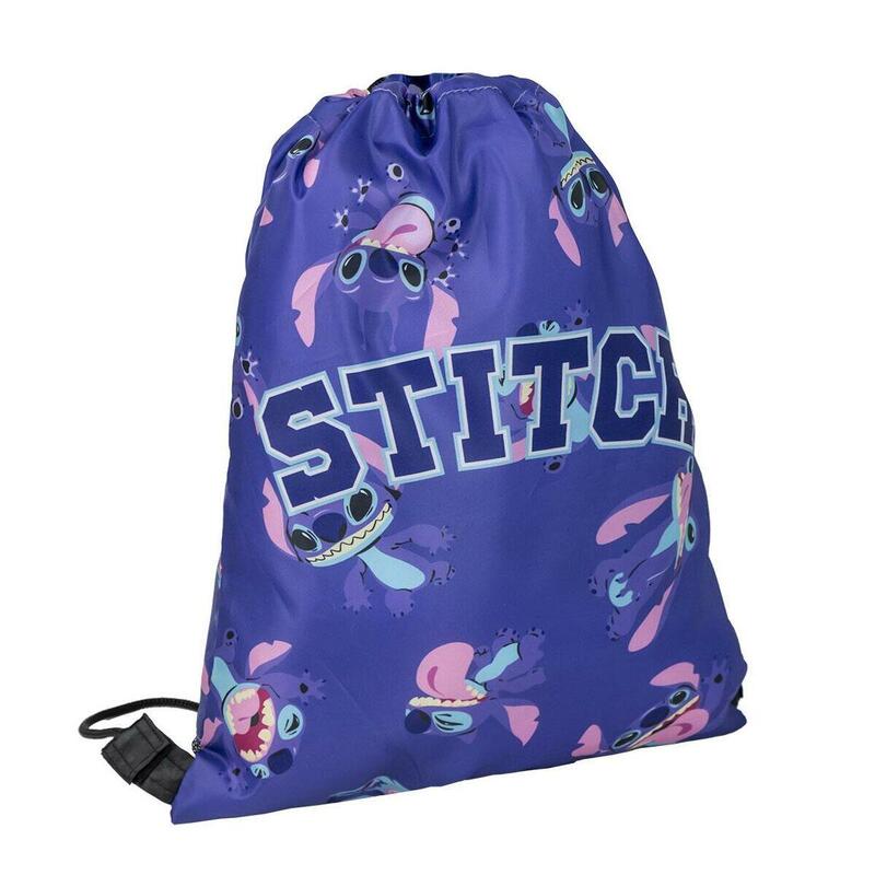 Mochila Escolar Stitch Morado