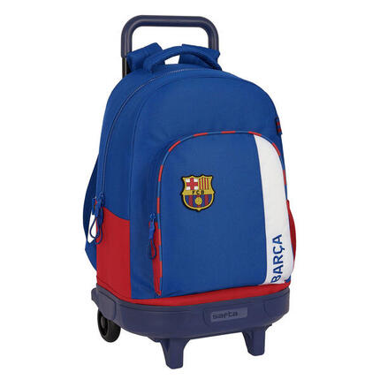 Cartable à roulettes F.C. Barcelona Bleu