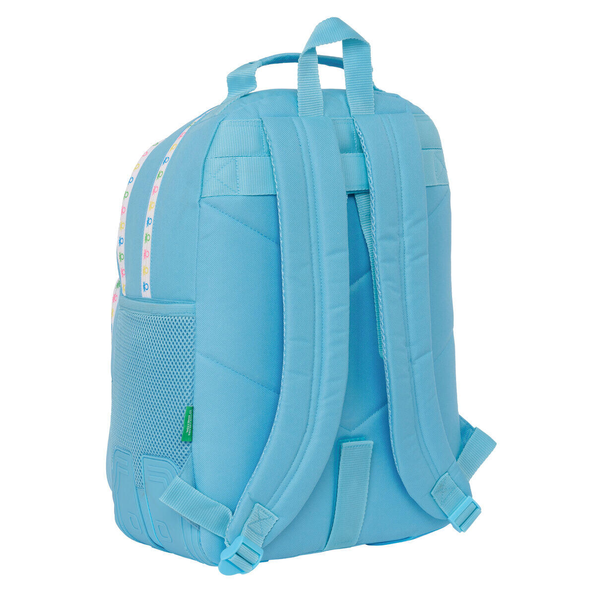 Mochila Escolar Benetton Spring Poliéster 600D 2/3
