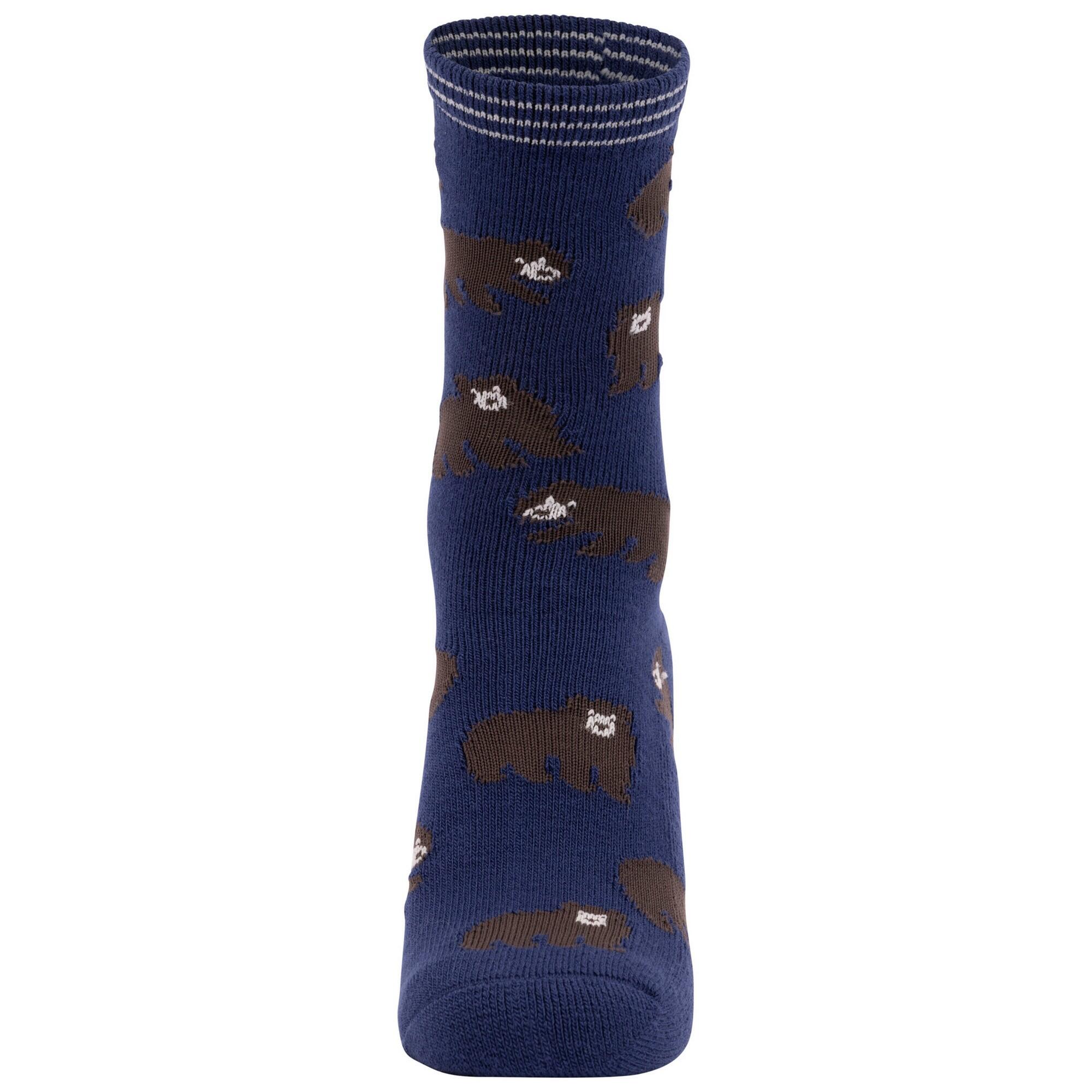 Chaussettes WILDLIFE Enfant (Bleu Marine) 3/4
