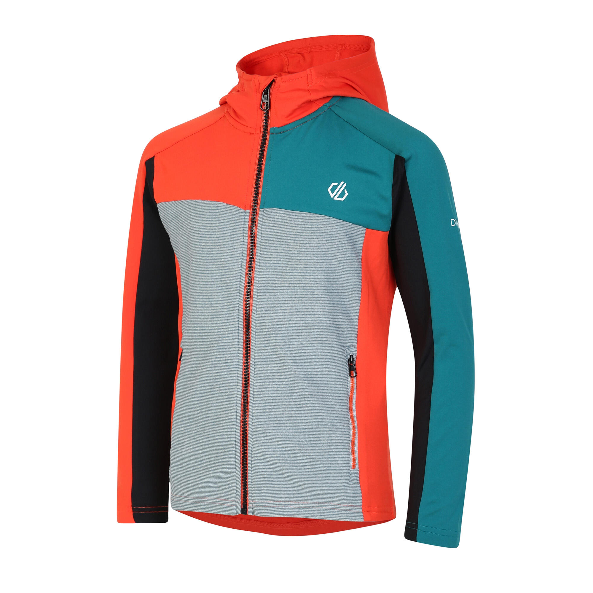 Midlayer Con Cappuccio Bambini Dare 2B Thriving Trail Blaze Arancione Fortuna 4/5