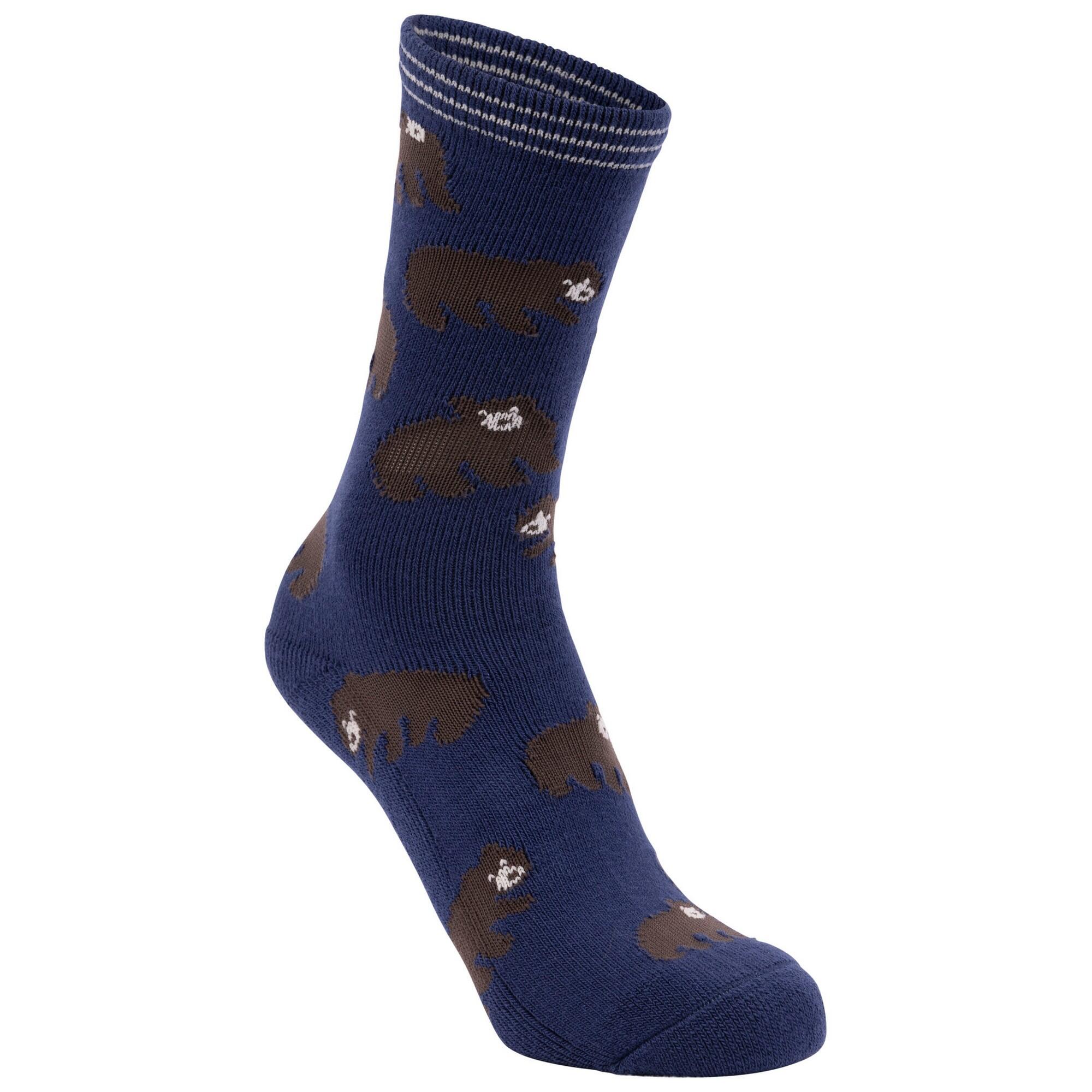 Children's WILDLIFE socks (Navy)