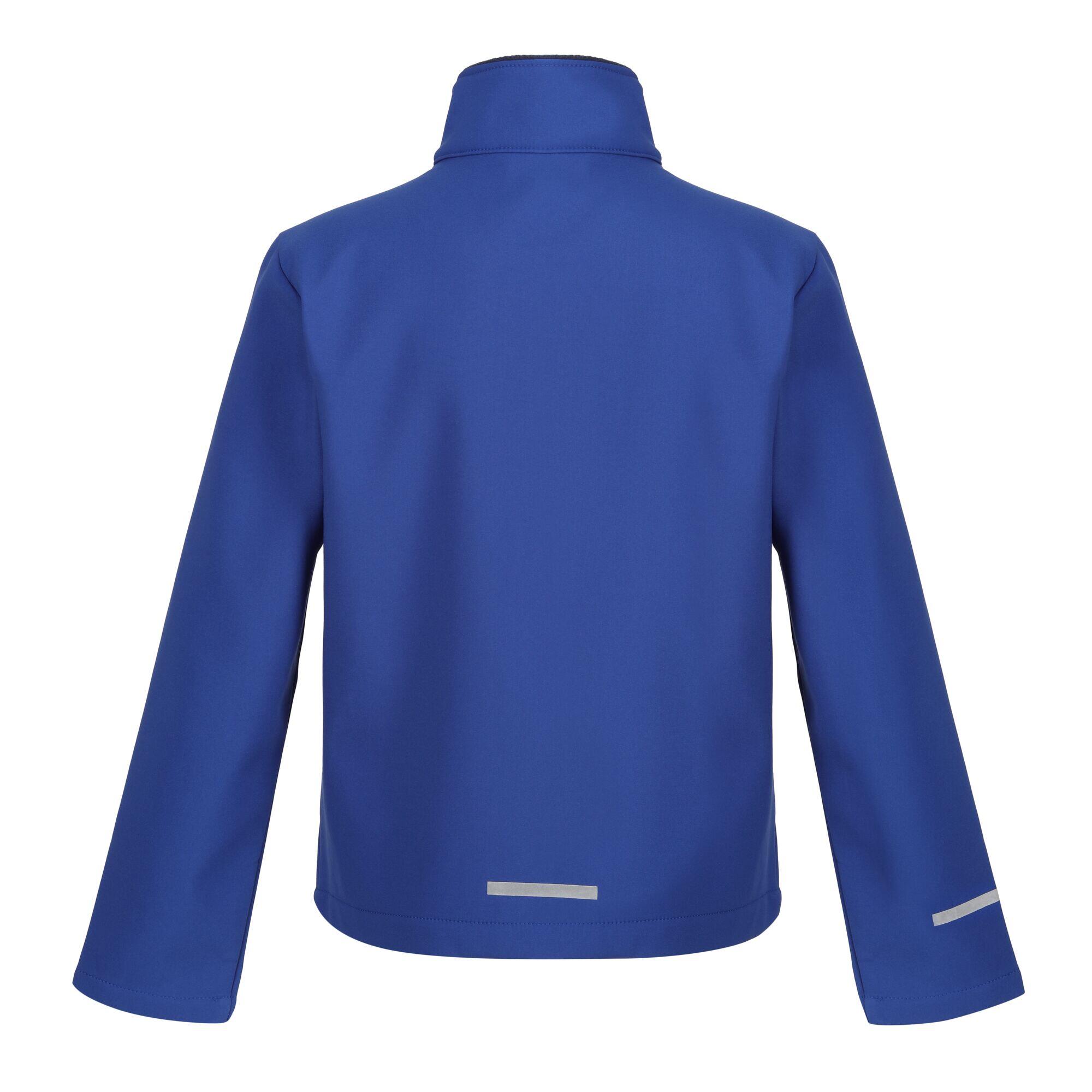 Casaco Soft Shell 2 Camadas Criança (Novo Real / Azul Marinho) 2/4
