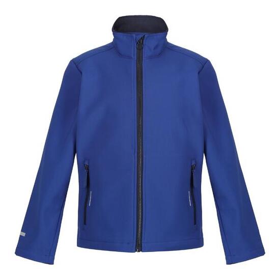 Veste Softshell Enfant (Bleu Marine / Bleu Roi)