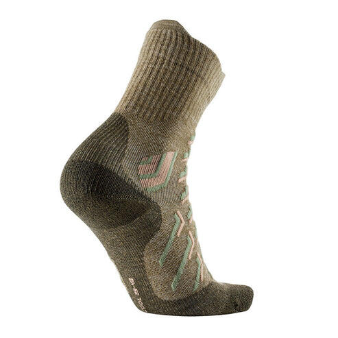 Chaussettes randonnée femme pour l'été. Lot x 2 paires - Trekking Cool Crew Lady 3/4