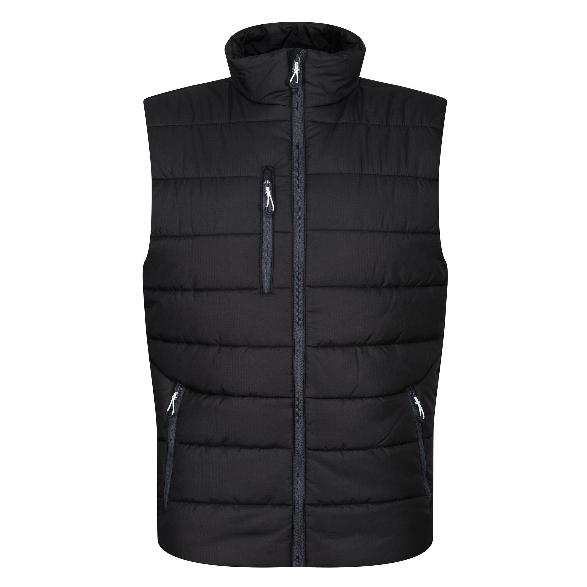 REGATTA Gilet Imbottito Uomo Regatta Professional Nero Grigio Foca