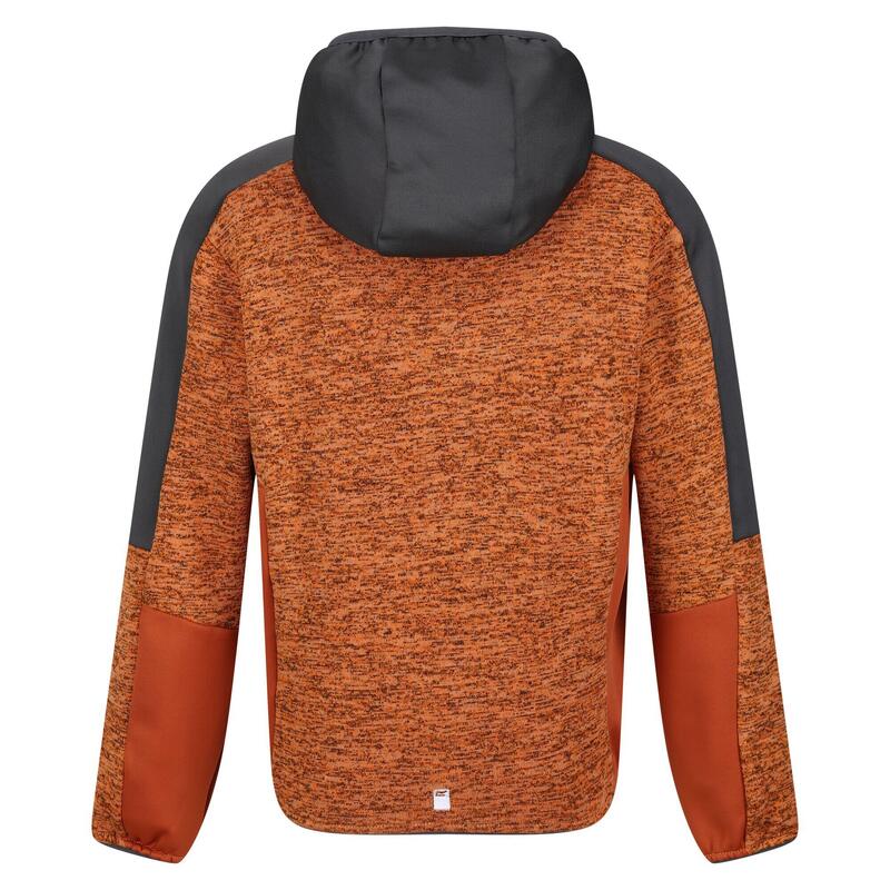 Veste Polaire DISSOLVER Enfant (Orange / Gris Phoque)