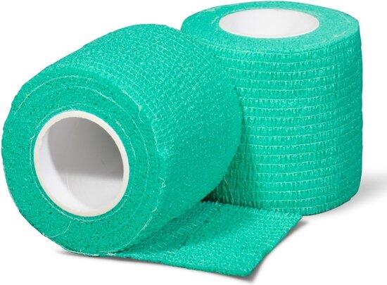 Gladiator Sports Ondertape (6 rollen) - Groen 5/6