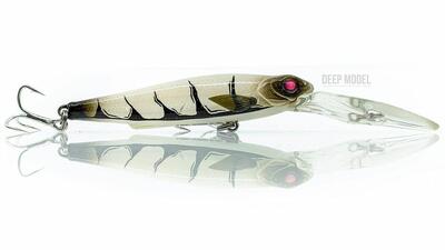 Hardbait - gutsy minnow 8cm - deep - 04 jelly prawn