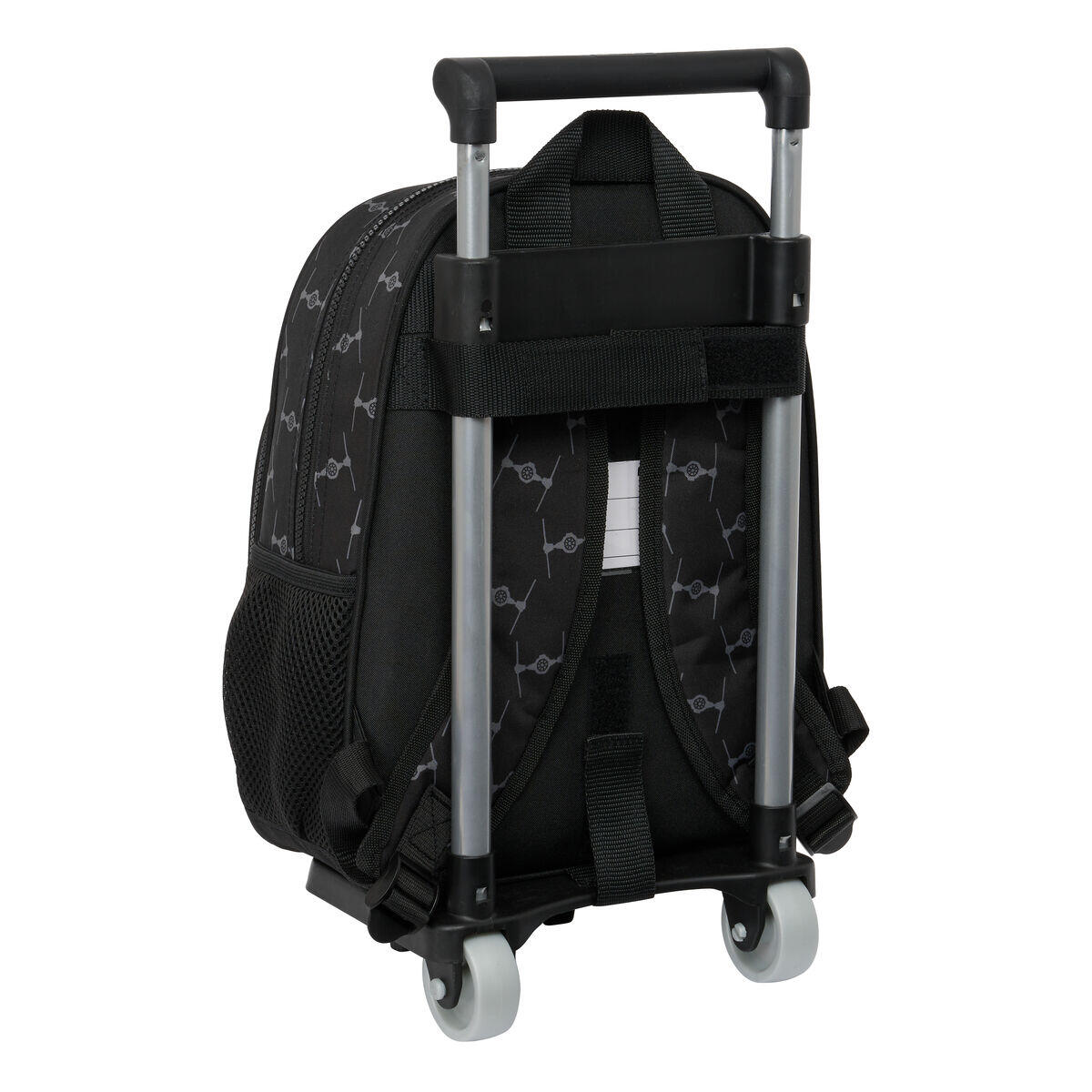 Mochila Escolar com Rodas Star Wars The fighter Preto 2/3