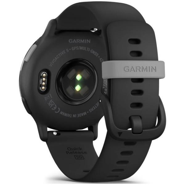 Ceas activity outdoor tracker Garmin vivoactive 5, GPS, 42mm, curea silicon