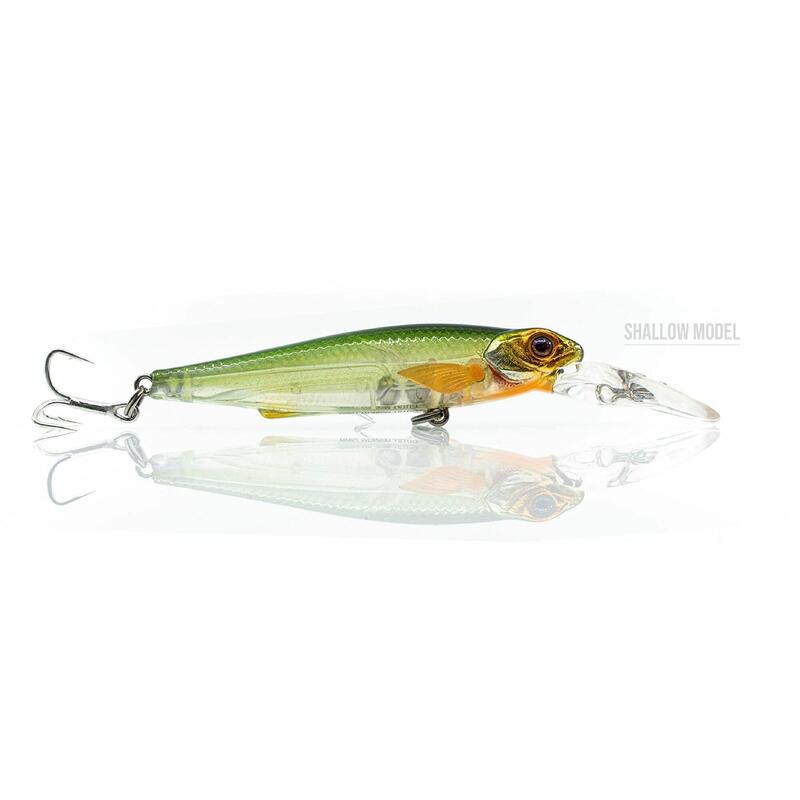 Hardbait - Gutsy Minnow 6cm - SHALLOW - 02 Green Pearl