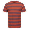 Tshirt RYEDEN Homme (Terre cuite / Denim foncé)