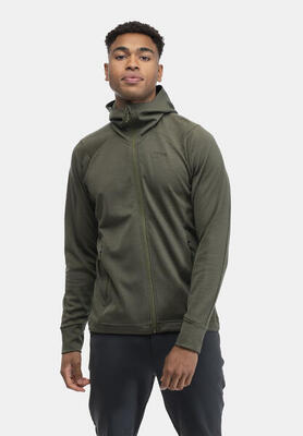 Bergans of Norway Ulstein Wool Hood Jacket - Männer - Dunkelgrüner Schlamm