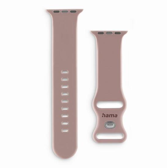 HAMA Armband Fantastic Feel für Apple Watch 42/44/45/49mm, Nude
