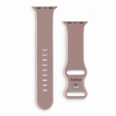 HAMA Armband Fantastic Feel für Apple Watch 42/44/45/49mm. Nude