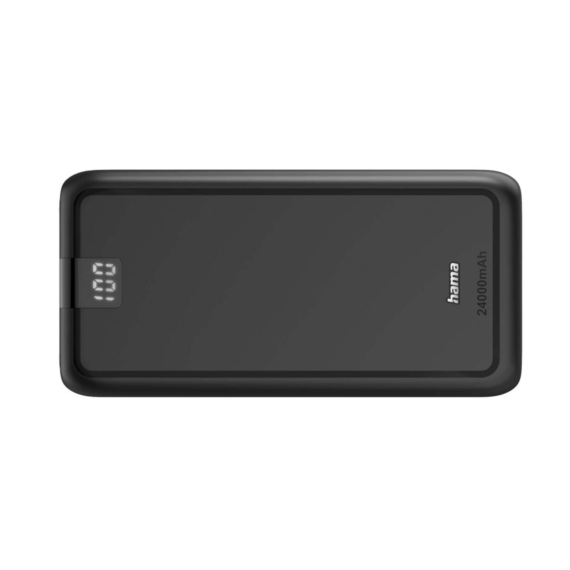 HAMA Power Pack Performance24, 24000mAh, USB-C, 2xUSB-A 3/5