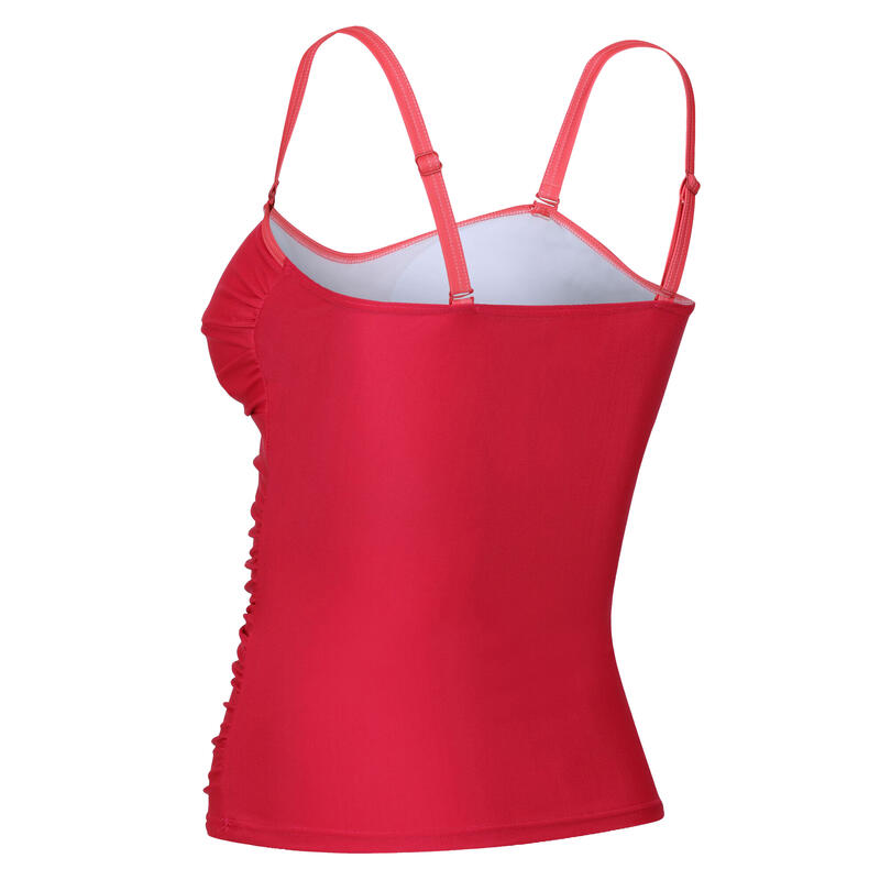 Haut de tankini ACEANA Femme (Rose / Pêche foncé)