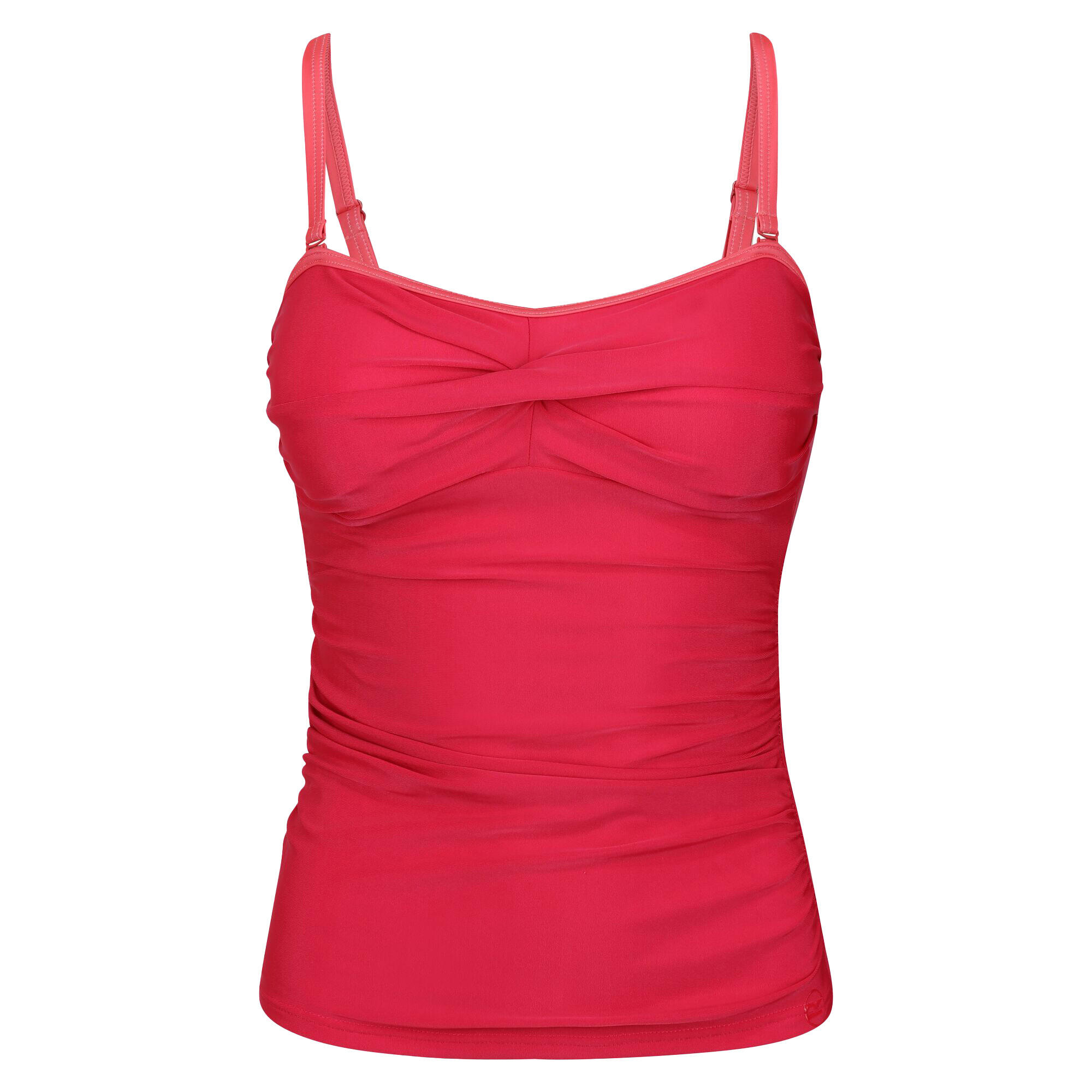 Women's ACEANA tankini top (Pink / Dark peach)