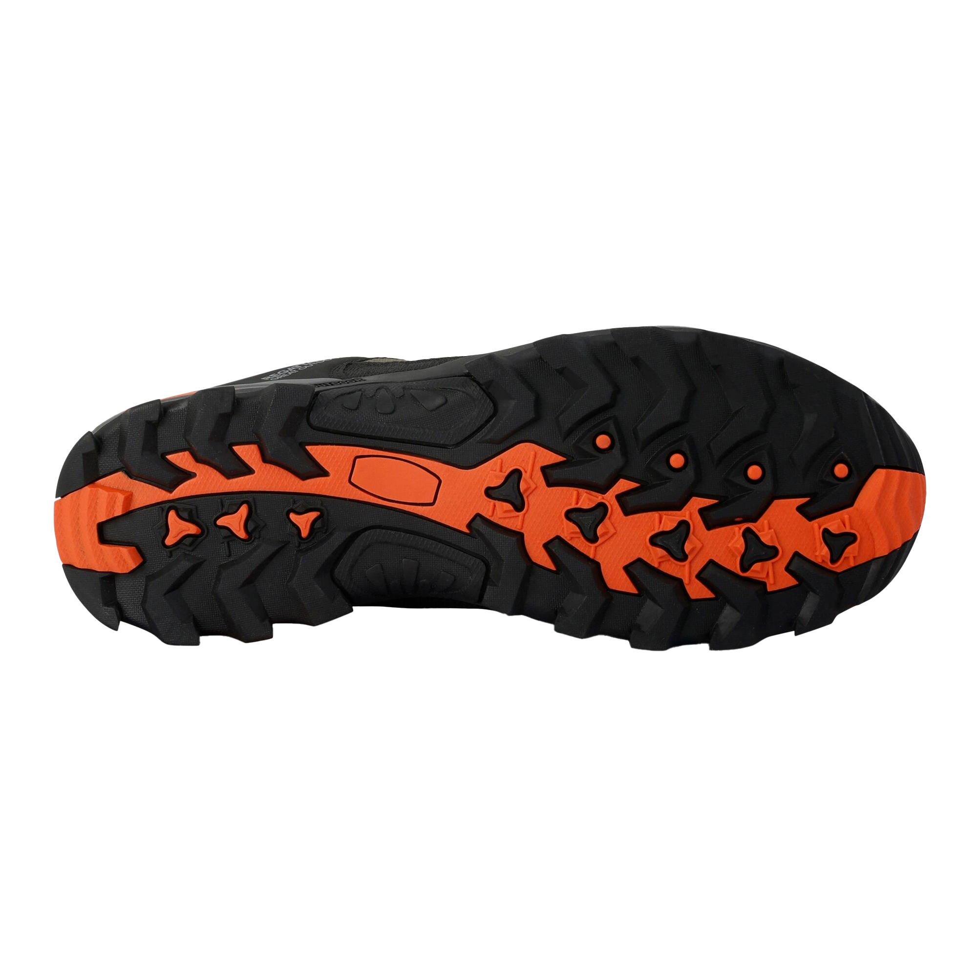 Chaussures De Marche SAMARIS Homme (Vert Cyprès / Orange Flamboyant) 4/5