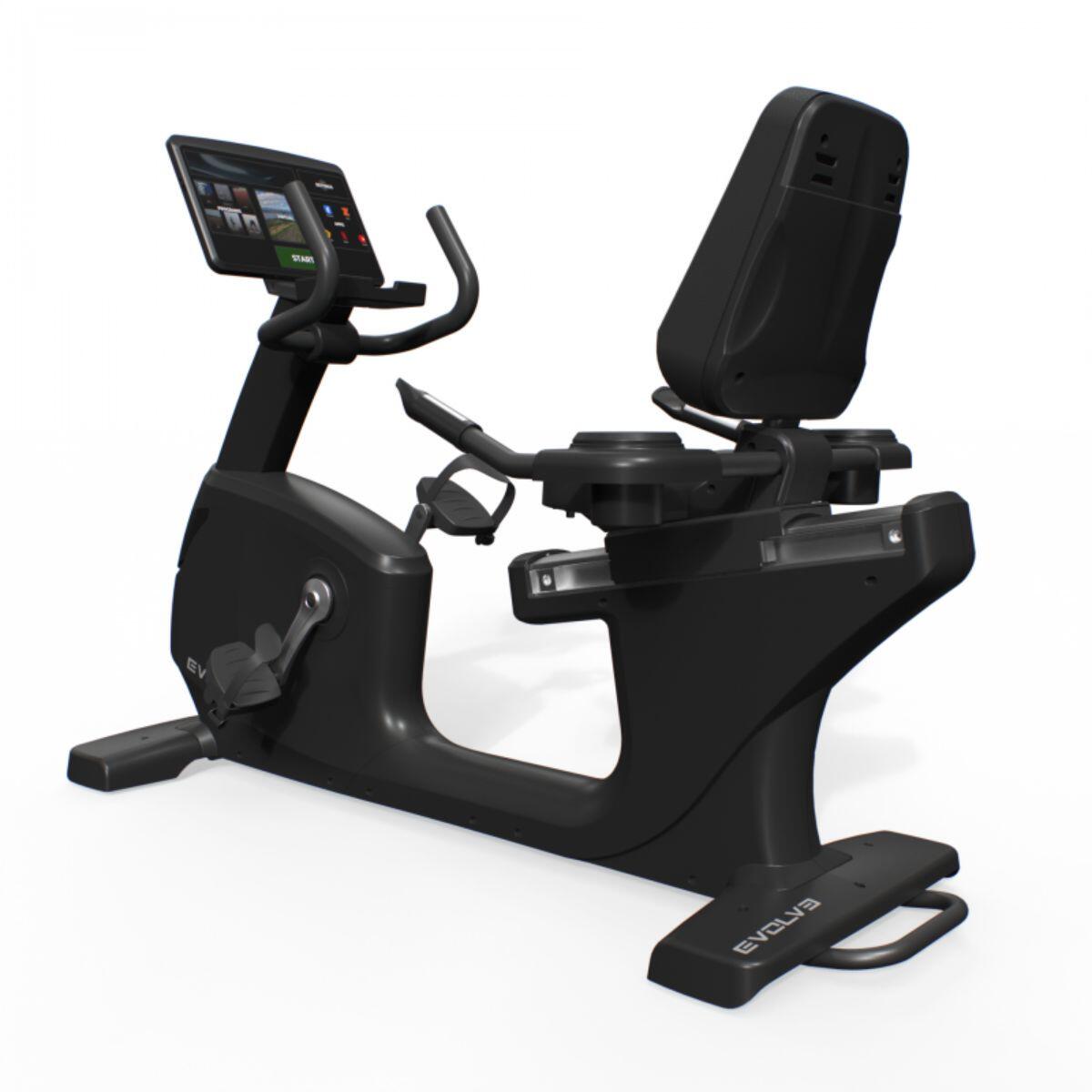 Evolve fitness ultra series rb-ul-156 bicicleta reclinada - tela sensível ao toq