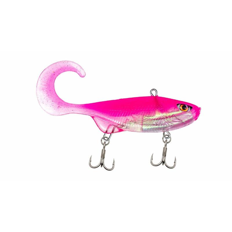 Leurre Souple -  Curly Vibe - 8.5cm / 13g - 04 Pink