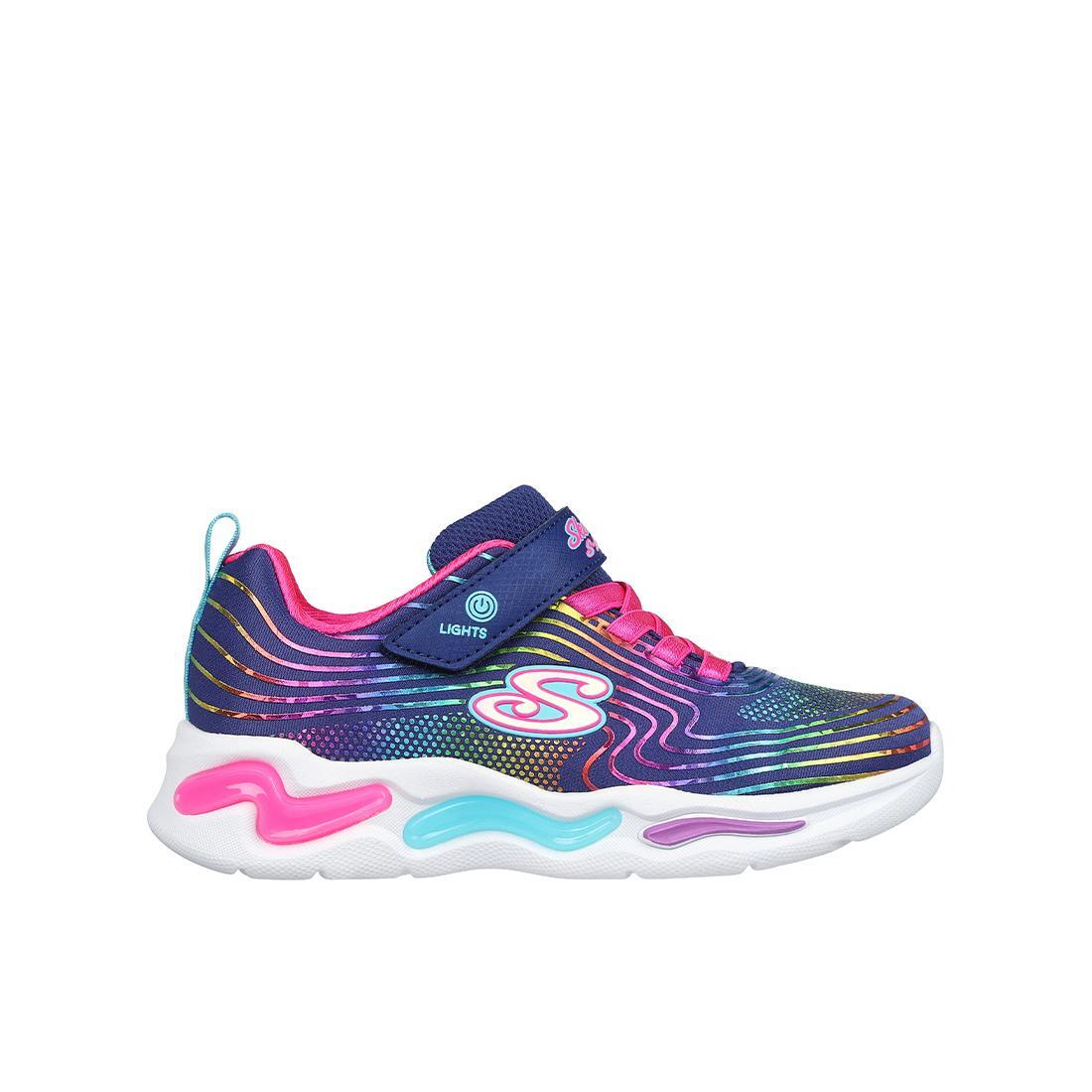azul marino oscuro / multicolor