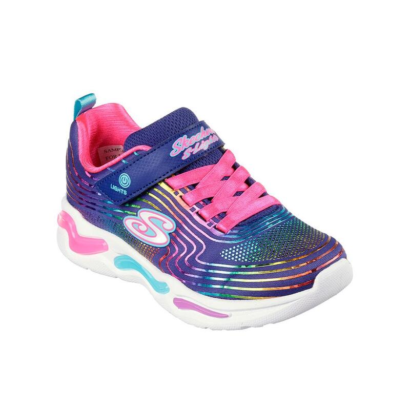 Zapatillas Deportivas Caminar Niña Skechers 302338L_NVMT Azul marino Adherente