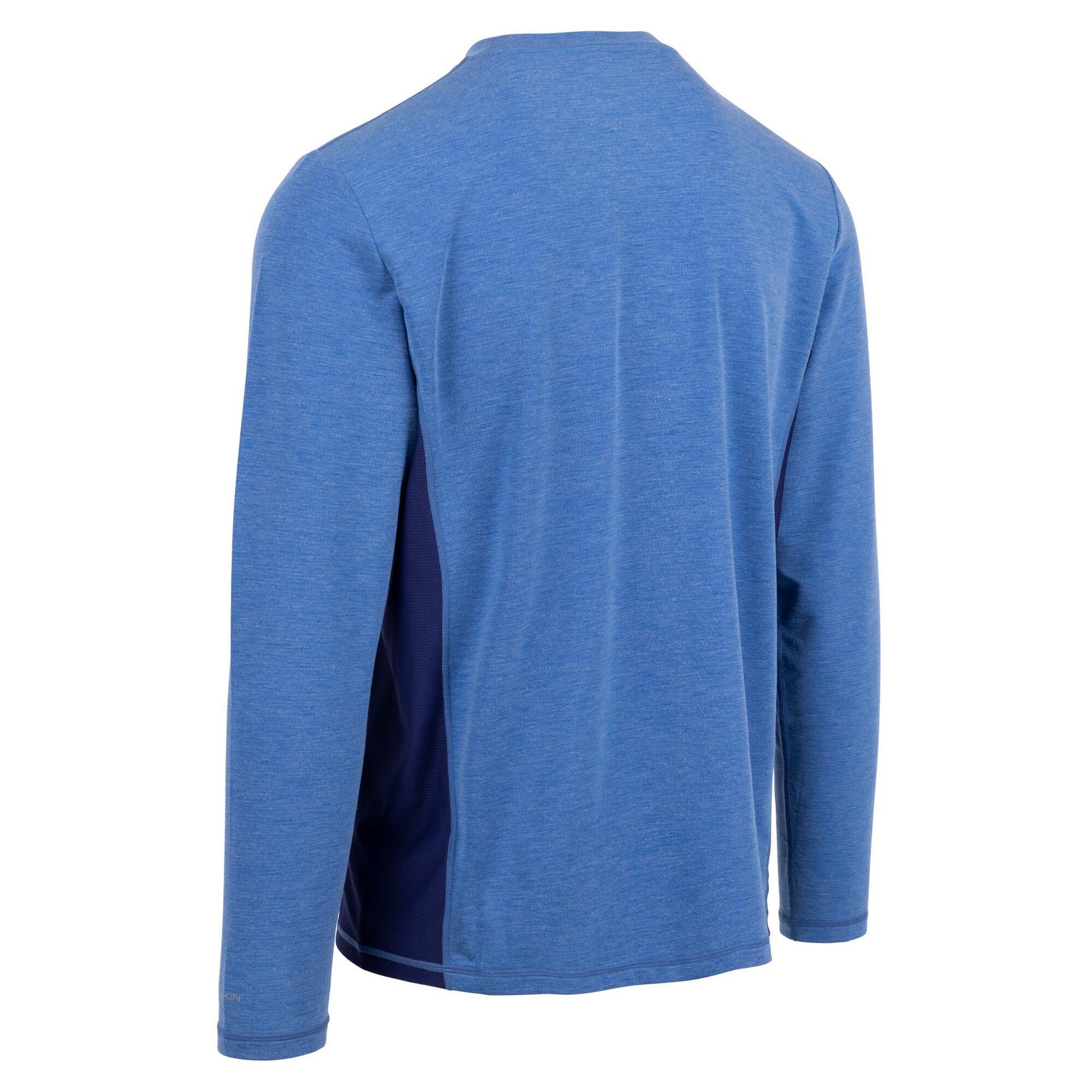 T-Shirt de manga comprida Homem Charlie (Azul Mesclado) 2/3