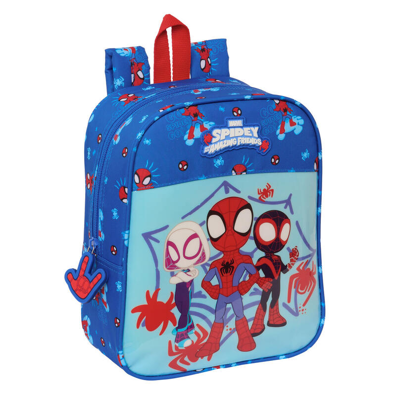 Mochila Infantil Spider-Man Azul