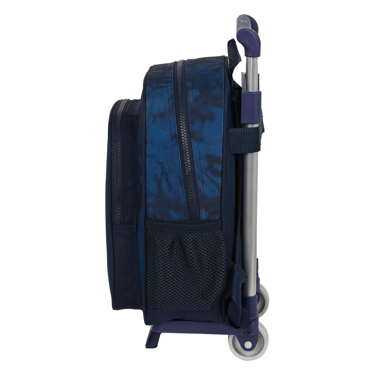 Mochila Escolar con Ruedas Batman Legendary Azul marino 3/3