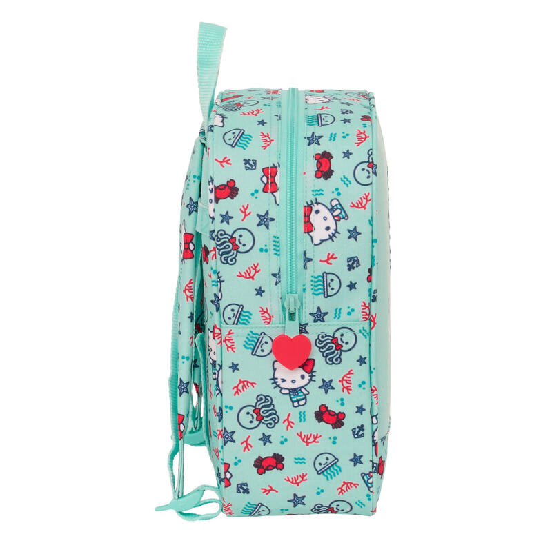 Mochila Infantil Hello Kitty Sea lovers Turquesa