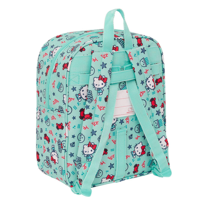 Mochila Infantil Hello Kitty Sea lovers Turquesa