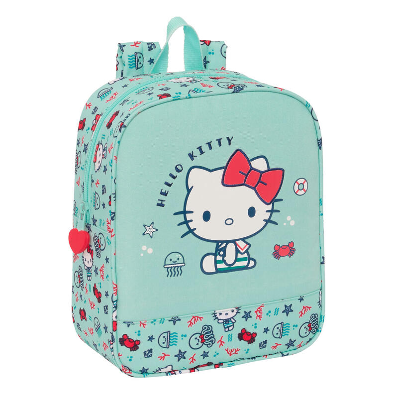 Mochila Infantil Hello Kitty Sea lovers Turquesa