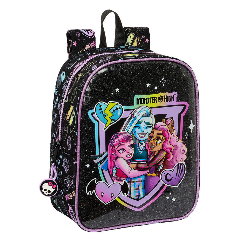 Mochila Infantil Monster High Negro