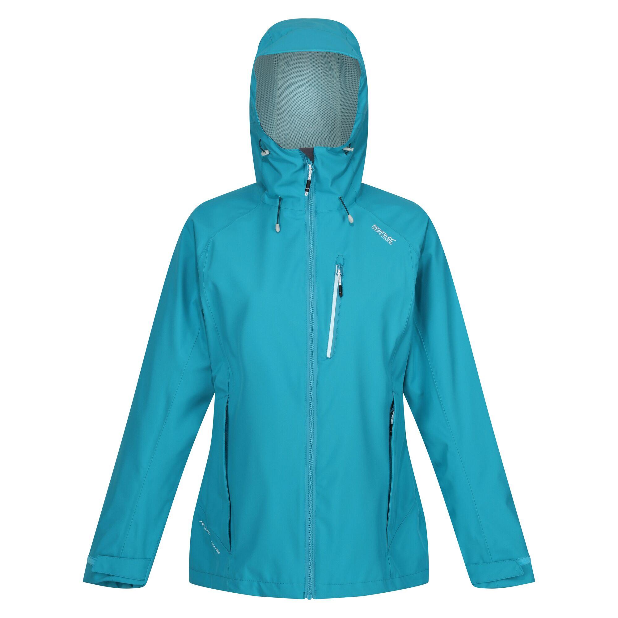 Women's BIRCHDALE waterproof jacket (Tahoe blue / Washed turquoise)