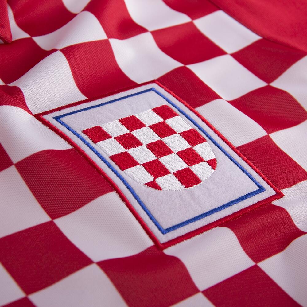 Croatie 1990 - Maillot de football rétro - Rouge;Blanc – COPA Football 4/7