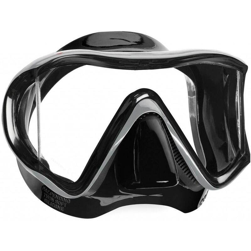 Masca SCUBA Mares - i3 Black, Argintiu