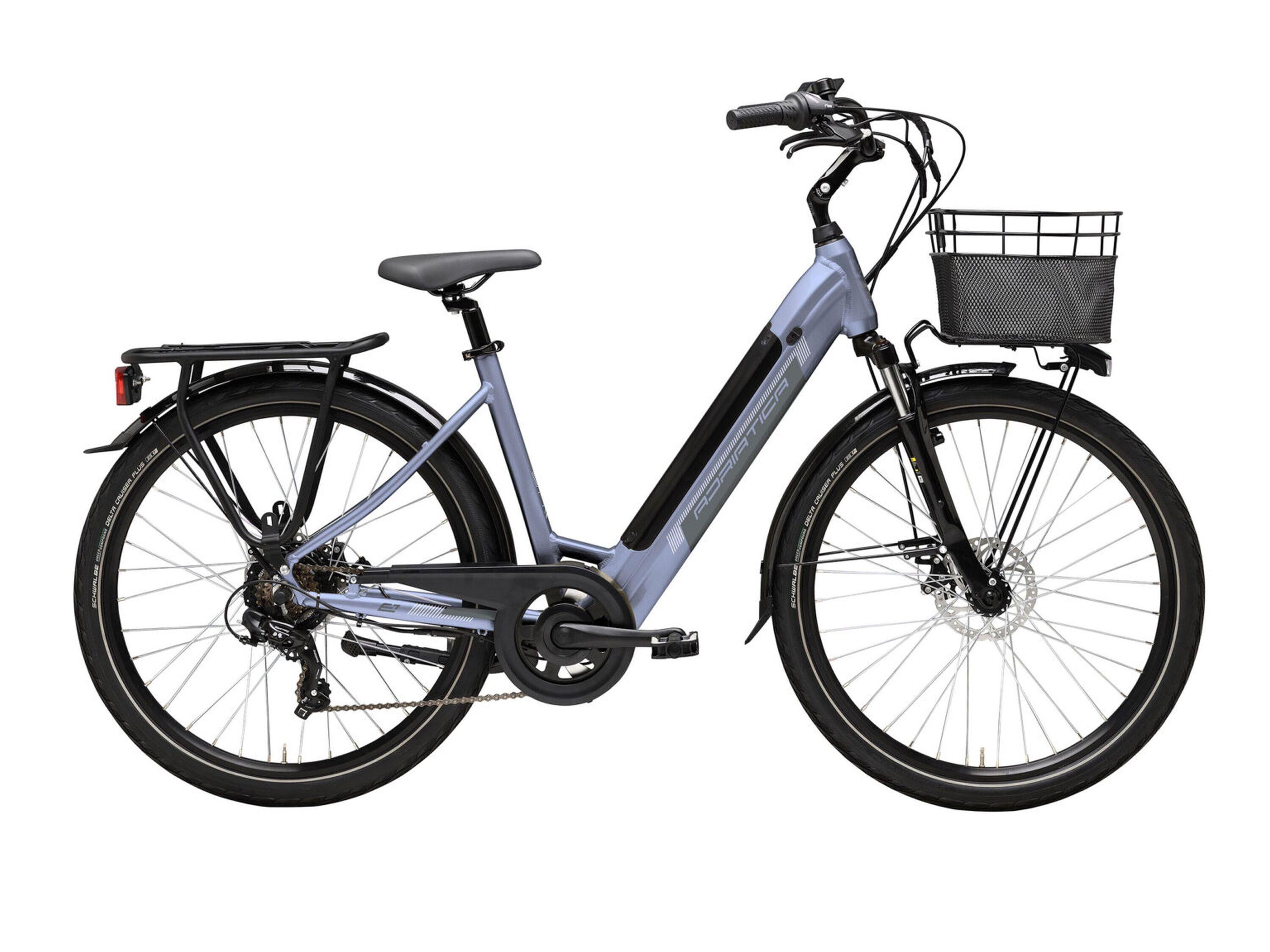 ADRIATICA Elektro-Cityike E1, 26 Zoll, JET BLUE