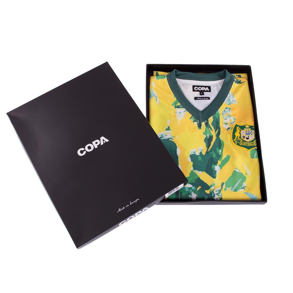 Australie 1990 - 93 - Maillot de football rétro - Jaune – COPA Football 6/7