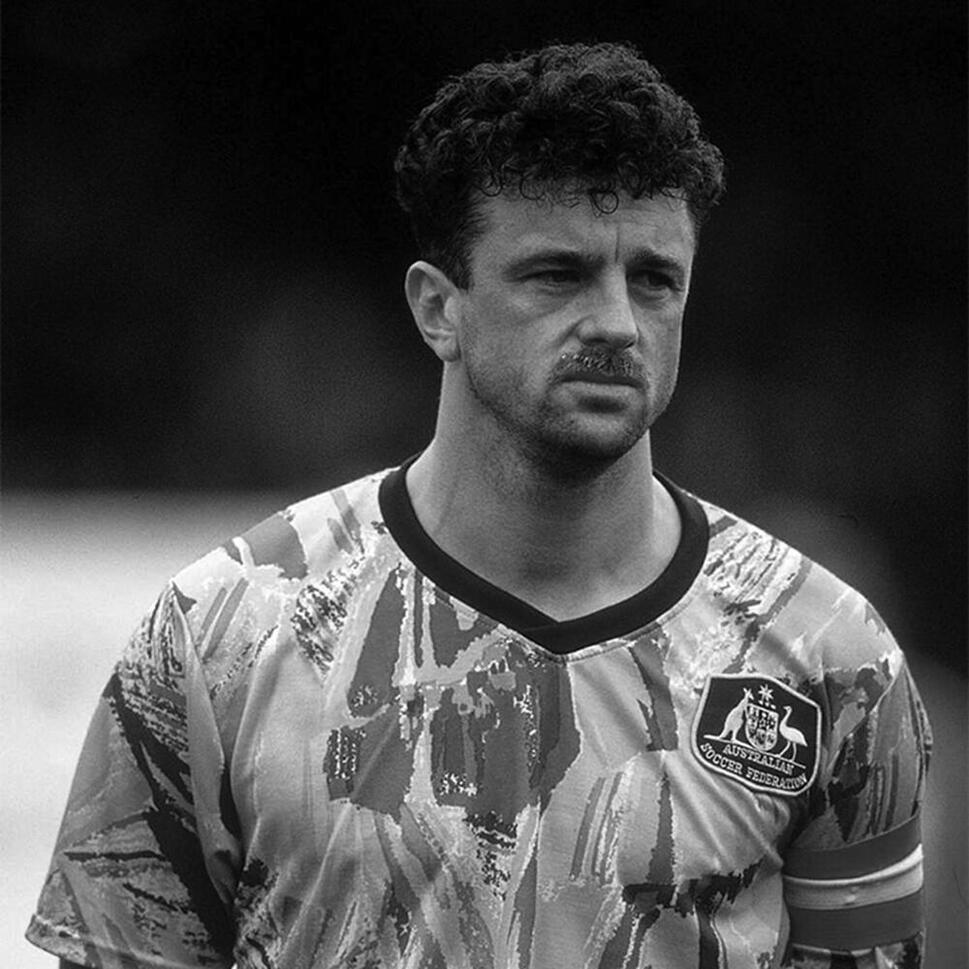 Koszulka piłkarska retro - dorosły - Australia 1990-93 - Żółta