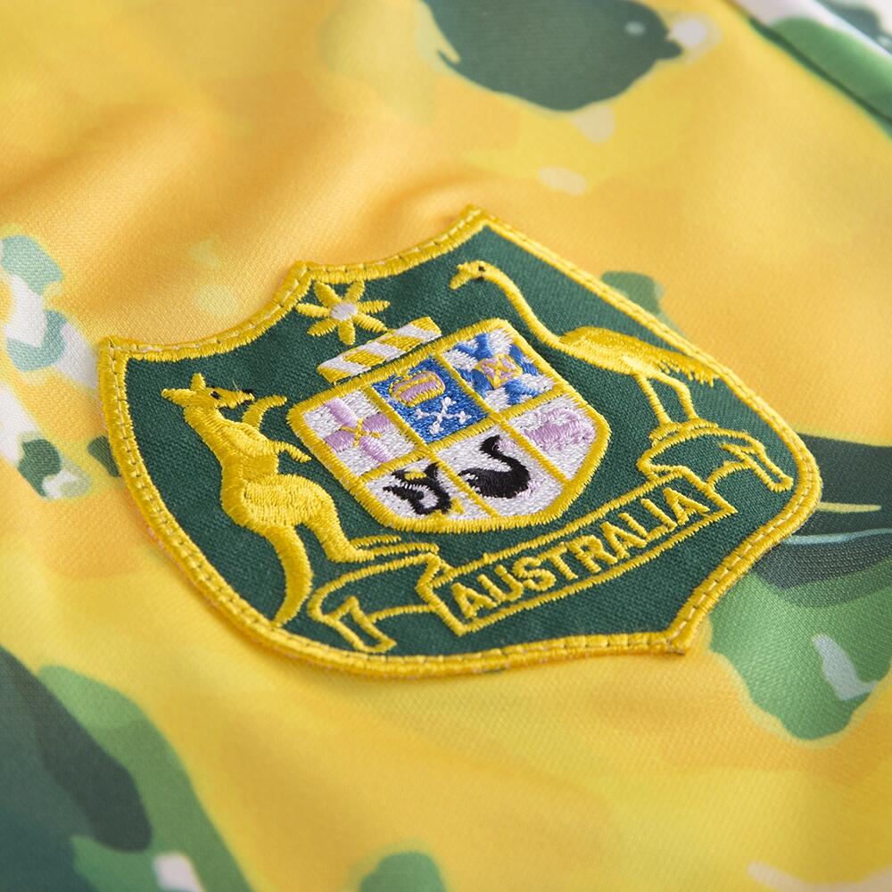 Australie 1990 - 93 - Maillot de football rétro - Jaune – COPA Football 4/7