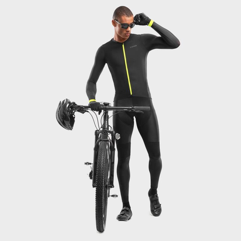 Herren Radsport ultraleichtes radtrikot für SRX PRO Kühtai SIROKO Schwarz