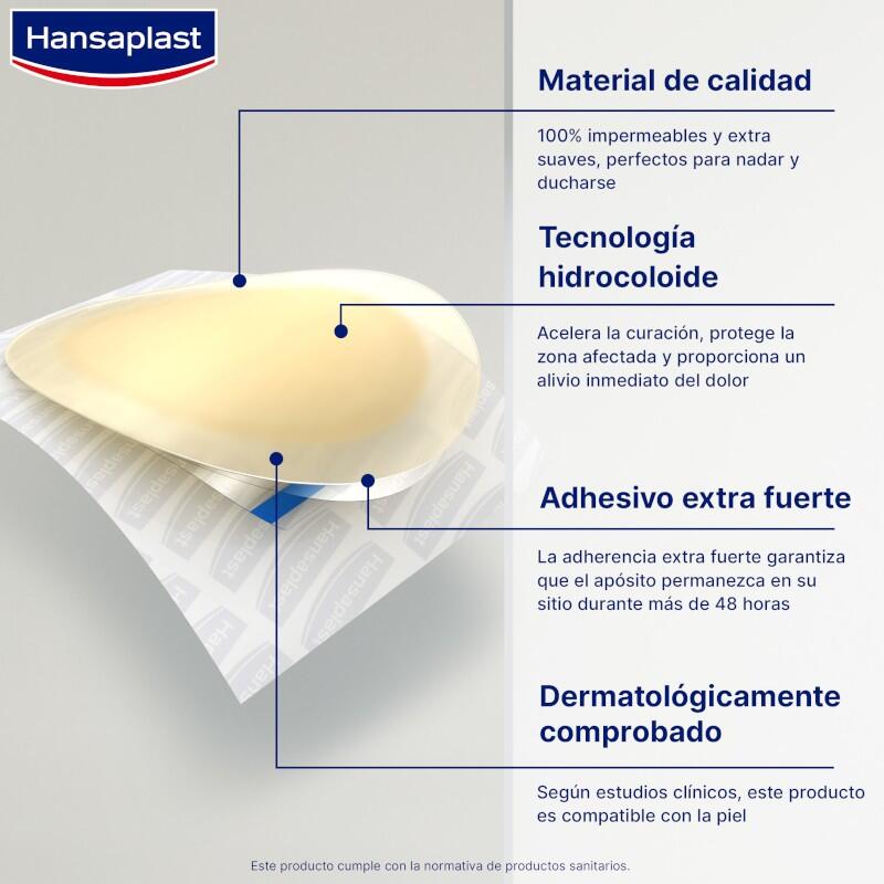 HANSAPLAST Apósitos Ampollas Grande 5uds