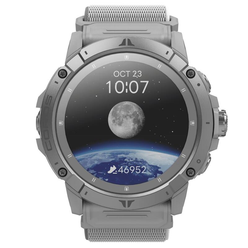 Coros Vertix 2S Moon Grey - GPS adventure watch / premium sporthorloge