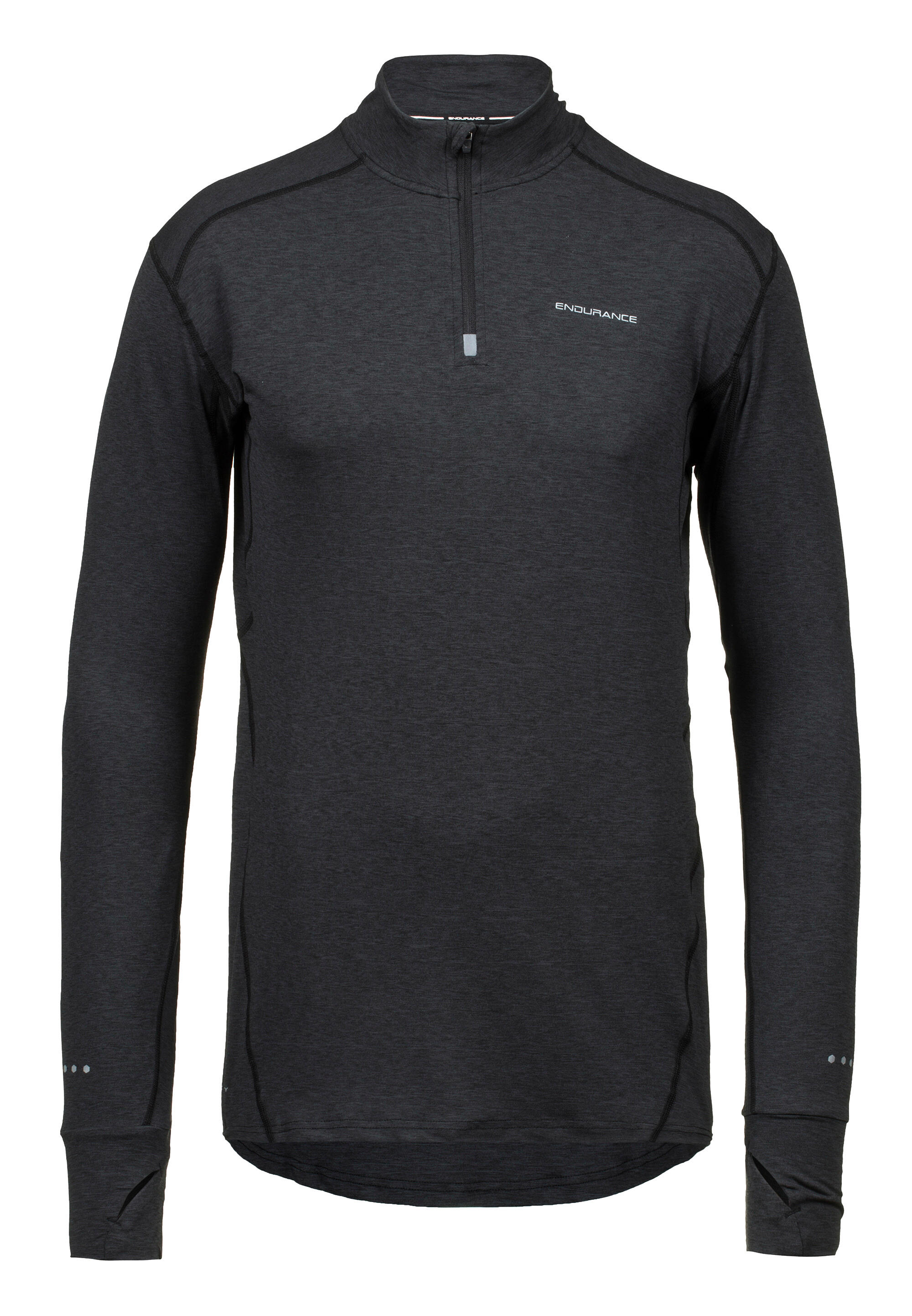 Bluza do biegania męska Endurance Tune Melange 12/15
