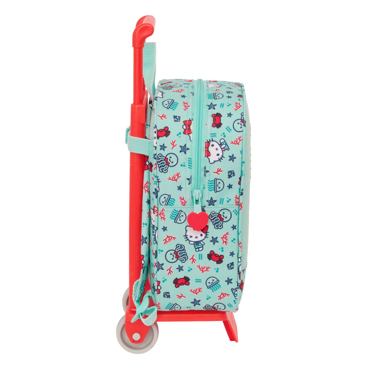 Trolley per la Scuola Hello Kitty Sea lovers Turchese 3/3