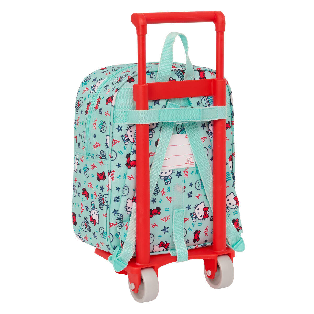 Trolley per la Scuola Hello Kitty Sea lovers Turchese 2/3