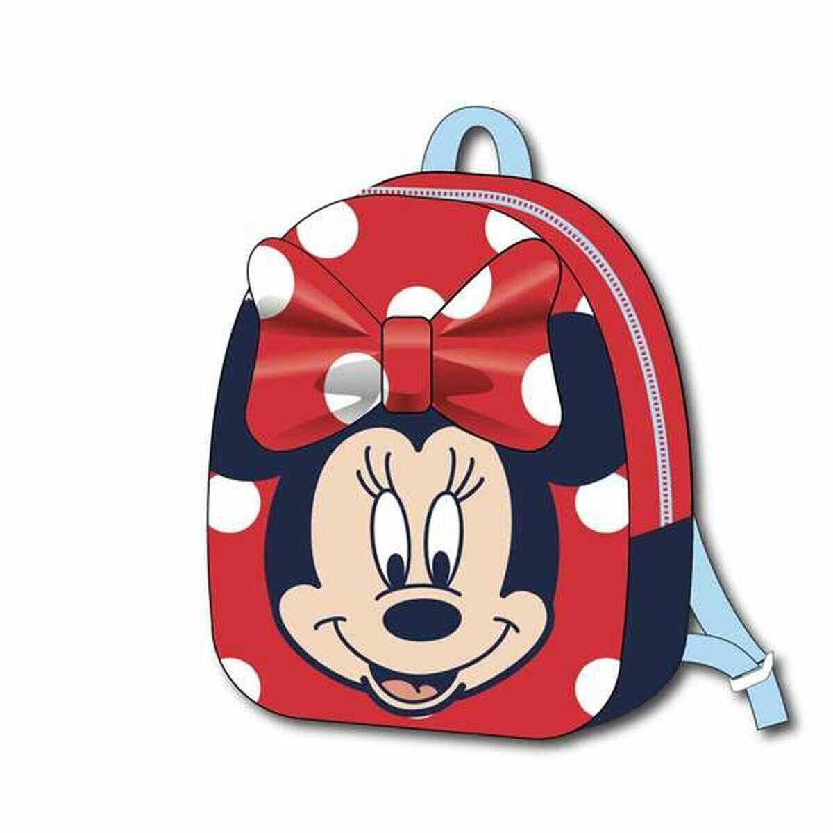 Zaino Scuola Minnie Mouse Rosso 3/3
